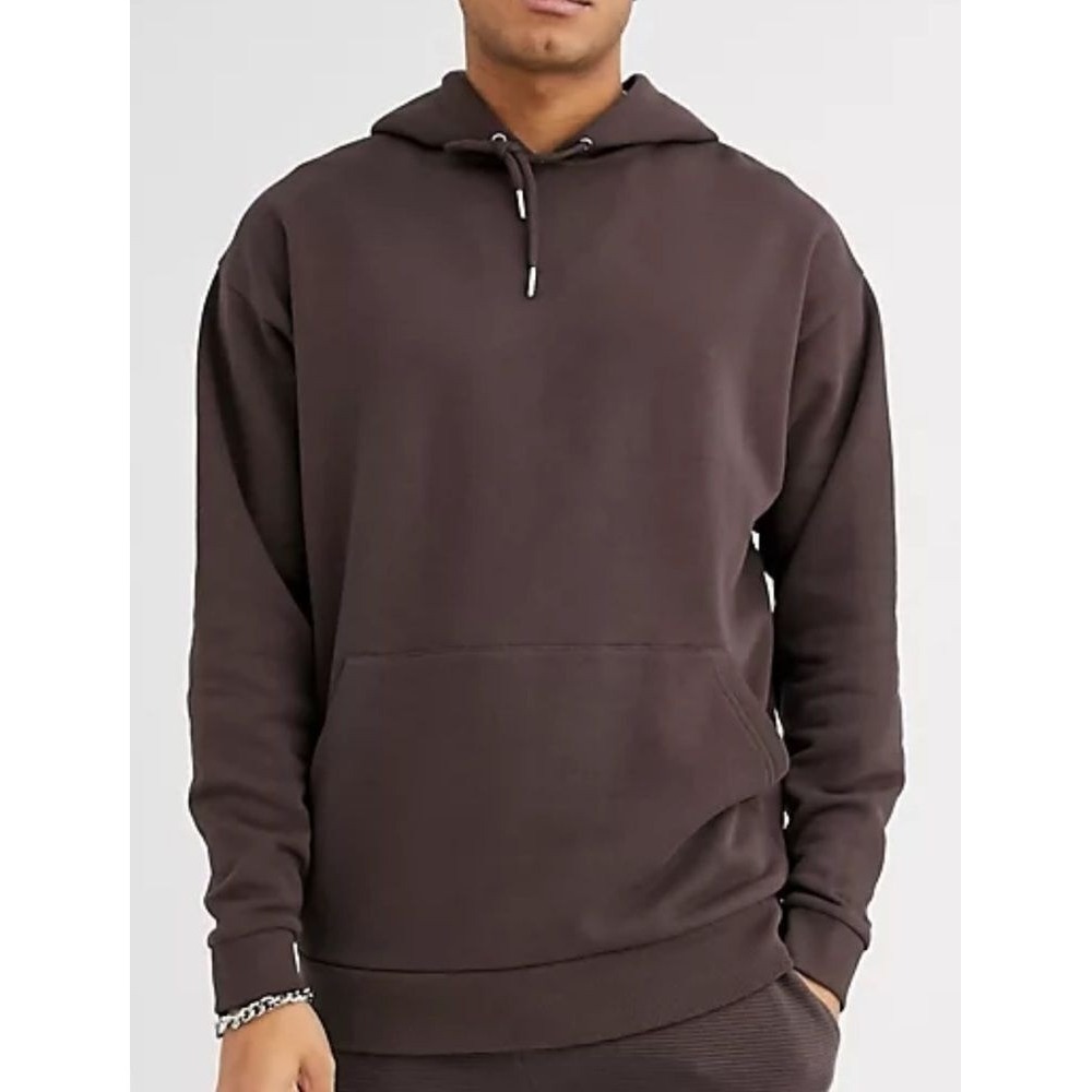 ASOS DESIGN Oversized Hoodie Dark Seal Brown Size‎ XS NWT